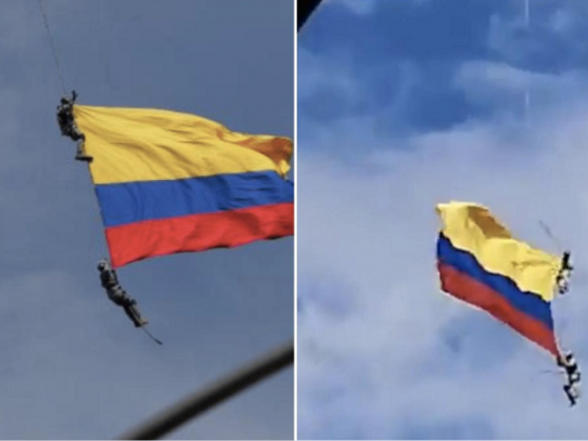 Dos militares mueren al caer de un helicóptero en Colombia