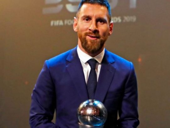 Messi gana su premio The Best más inesperado