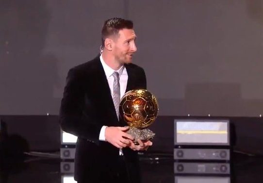 Lionel Messi gana su sexto Balón de Oro, récord absoluto