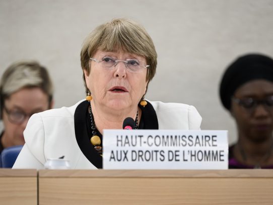 Bachelet no se presentará a un segundo mandato de Alta Comisionada de DDHH de la ONU