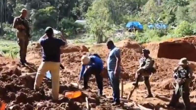 Desmantelan organización dedicada a la minería ilegal en Darién