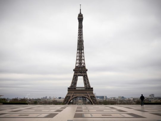 La frecuentación de la Torre Eiffel en caída libre por la crisis sanitaria