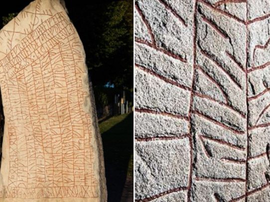 Una famosa piedra rúnica fue erigida por los vikingos para evitar un cambio climático