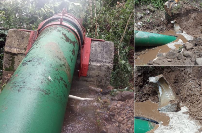 Plantas Rufina Alfaro en Los Santos y Chorro Blanco en Chiriquí suspenden operaciones por fuertes lluvias