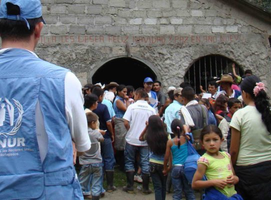 Acnur pide protección "inmediata" para 1.600 indígenas en noroeste de Colombia