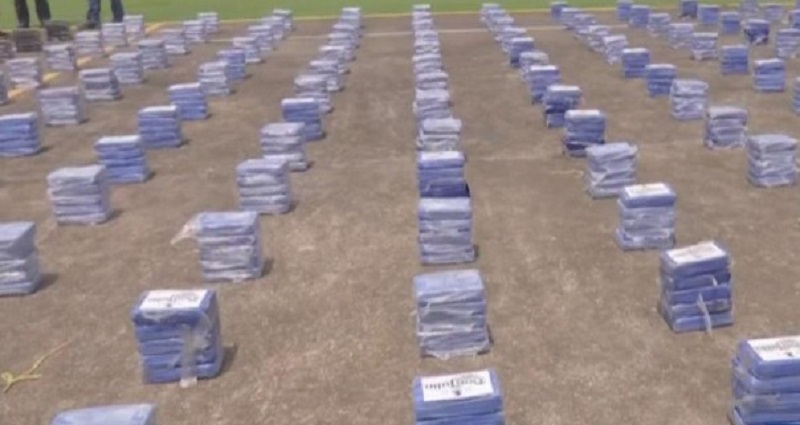 Incautan 1,600 paquetes con droga en Guna Yala