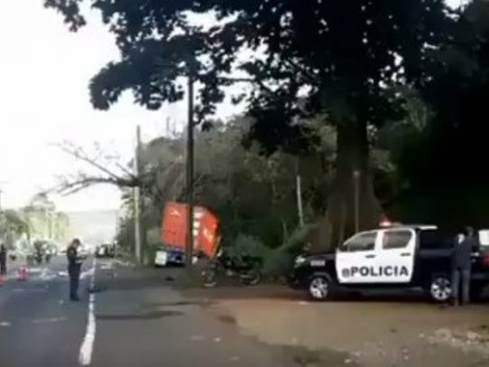 Un muerto y varios lesionados tras aparatoso accidente en Panamá Norte