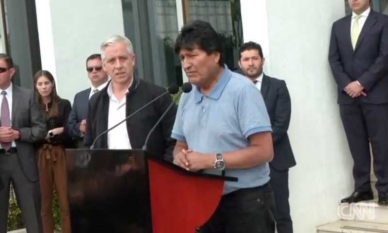 “El presidente López Obrador me salvó la vida”, aseguró Evo Morales