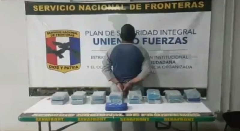 Una persona aprehendida por decomiso de paquetes de droga en Chepo