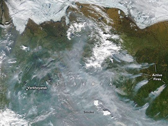 Una onda de calor histórica convierte a Siberia en un horno