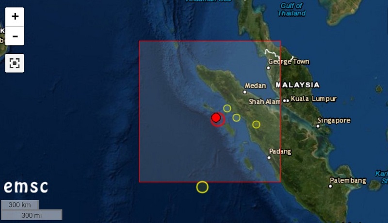 Un terremoto de magnitud 6,2 sacude el noroeste de Indonesia