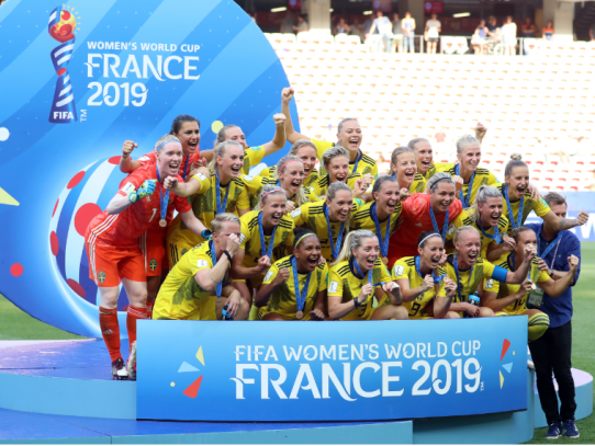 Suecia se cuelga su tercer bronce en el Mundial de Francia-2019
