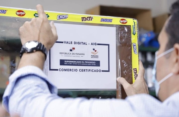 Vale Digital y bolsas de comida seguirán llegando a los panameños