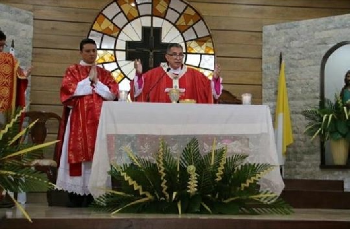 Monseñor Ulloa: "Estamos viviendo una Semana Santa muy especial"