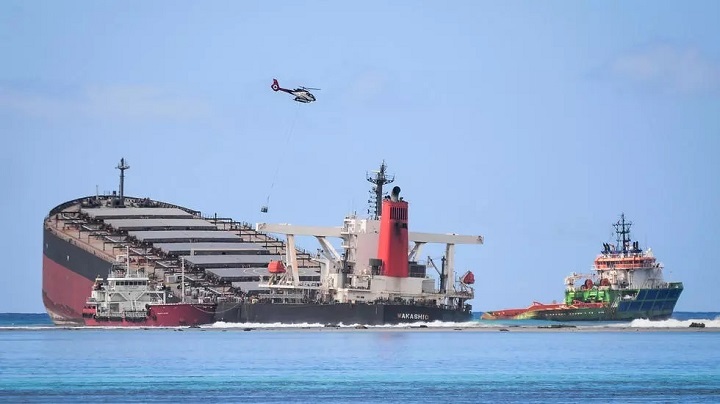 Autoridad Marítima de Panamá lamenta accidente de la nave japonesa Wakashio en Mauricio