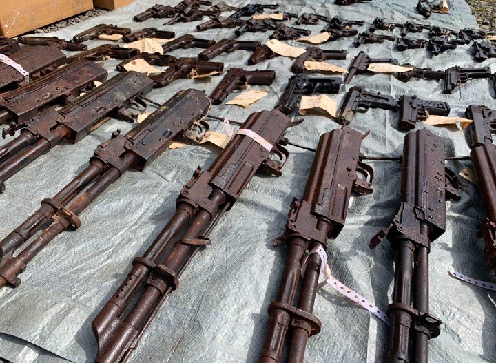 Destruyen mil 228 armas en Chiriquí