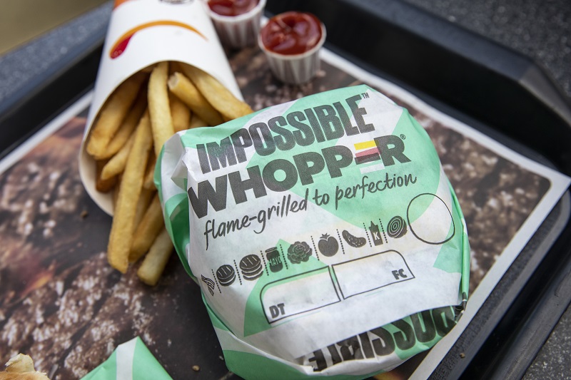 Burger King lanza hamburgesa sin carne en un mercado europeo con gran apetito