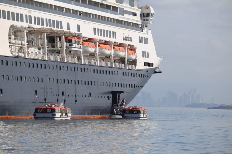 Canal de Panamá permitirá el tránsito del crucero Zaandam