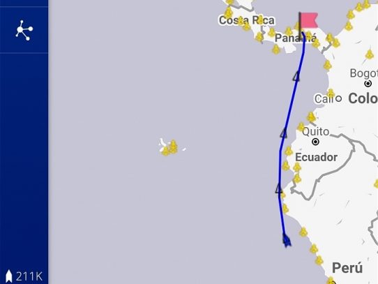 Crucero con enfermos se dirige a Panamá, pero no desembarcará